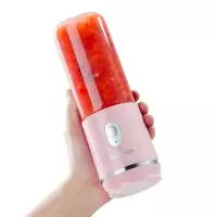 榨汁机家用迷你小型便携式炸果汁机电动多功能料理水果榨汁杯|粉色
