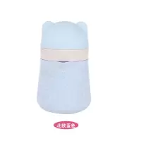小麦秆手动水果榨汁机家用橙子小型果汁机学生简易迷你不锈钢|北欧蓝