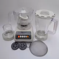 榨汁机多功能家用电动迷你搅拌机辅食研磨绞肉豆浆机水果汁料理机|4:升级版电机+三杯+滤网+齿轮