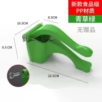 德国手动榨汁机挤水器挤菜器多功能蔬菜水果橙汁柠檬神器家用小型|新款食品级pp材质-青草绿 20只榨汁袋夹子小刀