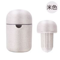 橙汁榨汁机 手动压橙汁器 家用水果小型榨汁杯炸果汁机柠檬榨汁器|麦秸秆-原色