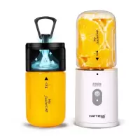 榨汁机家用水果小型便携式榨汁杯多功能迷你充电动炸果汁机|白色