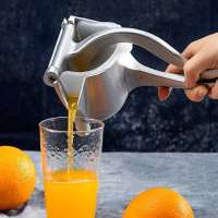 手动榨汁机甘蔗柠檬榨汁器橙汁西瓜汁榨汁神器压汁器304不锈钢|铝合金豪华款 裸机/无套餐