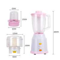 保修三年家用多功能榨汁机料理机果汁机婴儿辅食机搅拌机|三杯(研磨杯+榨汁杯+绞肉杯)