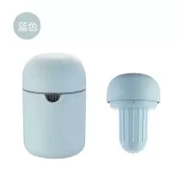简易手动榨汁机小型便携式橙汁杯家用压榨器水果橙子柠檬榨汁器|正反两用[高出汁率自动过滤]蓝色