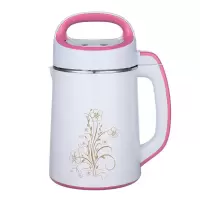 全自动现磨智能豆浆机搅拌机辅食机米糊免煮免过滤免泡豆|2L升带保温加强款粉色+礼包