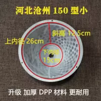 河北铁狮沧州产100型磨浆机过滤网商用豆浆机米浆机豆腐机纱网子|10个装)河北沧州150型小(100