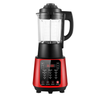 /破壁机加热家用全自动无渣豆浆机多功能免过滤料理机|升级款[红色]16大功能