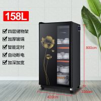 好太太消毒柜家用小型立式紫外线大容量商用厨房餐具消毒碗柜碗筷|158升荷花款-4层送接水盘筷子架