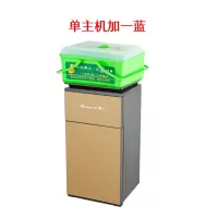 荣一高温蒸汽消毒机商用餐具消毒机饭店酒店全自动碟勺筷子消毒柜|1金色主机+1个提篮
