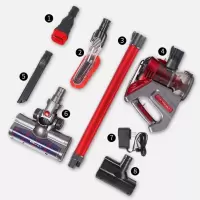 增强型无线吸尘器家用小型强力大功率手持式充电车载紫外线除螨|19000pa无刷电机+紫外除螨刷等