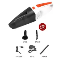 车载吸尘器手提大功率干湿两用无线充电车用家用汽车内强力吸尘器|无限带透镜灯赠小礼包