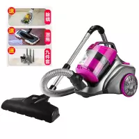 吸尘器家用小型手持式强力大功率超静音迷你卧室桌面c3-l143c|标配+九件套+除螨刷+拖地刷
