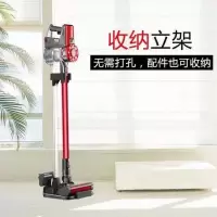 德国无线吸尘器家用车载手持式强力大功率小型超静音充电无绳除螨|红色无刷电机+除螨刷+收纳立架