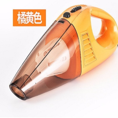 车载吸尘器无线车内家用大功率干湿两用迷你小型充电强力汽车用品|016无线黄色