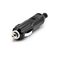 点烟器插头公头免焊接车载改装大功率充气泵吸尘器12v24v通用|1个装