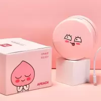 桌面吸尘器迷你桌上学生可充电清洁神器kakao小型键盘吸屑机|18886大吸力/粉色