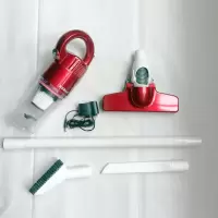 升级款无线吸尘器家用车用小型手持式大功率强力无绳充电吸毛发|标配+2滤芯