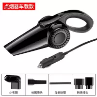 车载吸尘器无线充电汽车用专用家用两用大功率强力车内小型手|有线款[仅车用]带灯/含5配件 飓风大吸力[象牙白+带5配件]