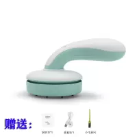 无线迷你吸尘器usb充电桌面清洁器便携手持桌面键盘吸尘创意礼品|浅蓝色标配充电线+毛刷