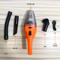 无线吸尘器家用小型充电式车载吸尘器大功率强力手持式车用无绳款|[无线]家车两用吸尘器