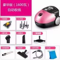 吸尘器家用卧式强力手持式推杆大功率大吸力小型除螨地毯式|豪华版+九件套+除螨刷+护理刷