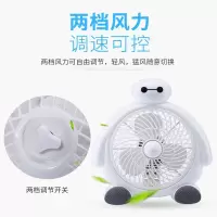 小型卡通迷你电风扇落地扇学生宿舍床上办公室台式静音床头小风扇