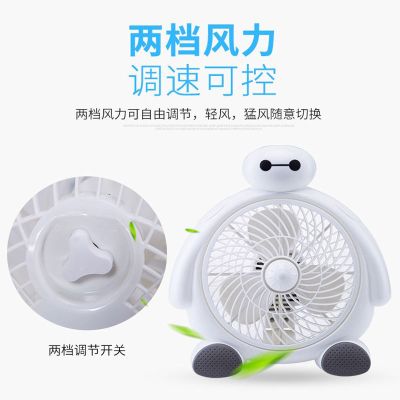 小型卡通迷你电风扇落地扇学生宿舍床上办公室台式静音床头小风扇