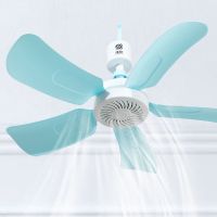 小吊扇小型迷你微风扇宿舍学生吊扇蚊帐床上家用大风力静音电风扇