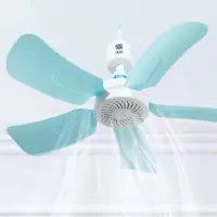 小吊扇小型迷你微风扇宿舍学生吊扇蚊帐床上家用大风力静音电风扇