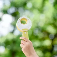 cooing kia卡咕咕手持无叶小风扇usb充电小型便携式静音迷你儿童