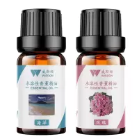 加湿器香薰精油水溶性加湿器专用车载香水持久淡香家用空气清新剂|植物萃取[海洋+玫瑰]水溶性