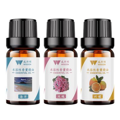加湿器香薰精油水溶性加湿器专用车载香水持久淡香家用空气清新剂|植物萃取[玫瑰+海洋+柠檬]水溶性