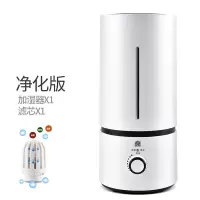 加湿器家用静音卧室办公室台式空调空气净化小型迷你孕妇婴儿|净化版