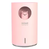 加湿器家用静音卧室空调房办公室大容量空气净化迷你小型香薰|公主粉[900毫升]送充电线