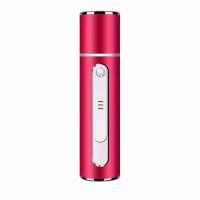 喷雾纳米补水仪蒸脸仪充电应急充电宝牛奶喷雾手持加湿器喷雾补水|玫瑰红+迷你风扇+小夜灯