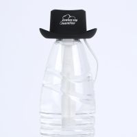 牛仔帽usb加湿器迷你矿泉水瓶盖静音家用办公室便携空气加湿器|黑色