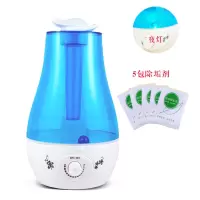加湿器家用静音大容量大雾量卧室办公室迷你香薰空气小型3l加湿机|不带夜灯+5包除垢剂