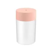 小型家用静音usb加湿器 空调大雾量喷雾加湿器香薰精油车载补水器|简约款-粉色 加湿器+2棉棒+薰衣草精油