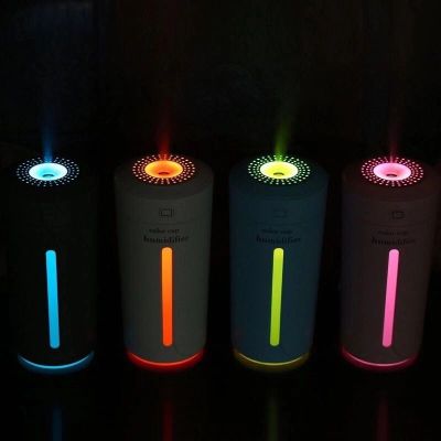 加湿器家用大容量卧室空调房空气净化学生迷你加湿器静音香薰机|颜色随机单机不带精油