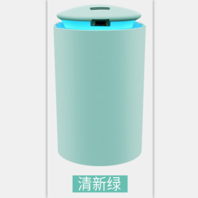usb车载加湿器家用卧室迷你静音空气香薰补水仪小夜灯喷雾|绿 精油款