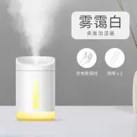 加湿器usb家用宿舍办公室加水空气香薰静音桌面车载迷你学生美容|P5白色