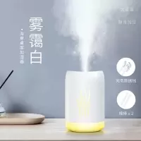 加湿器usb家用宿舍办公室加水空气香薰静音桌面车载迷你学生美容|P6白色