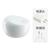 usb加湿器迷你家用静音卧室办公桌面小型便携式空气补水学生宿舍|水润白(配USB线+电源头)