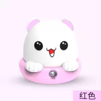 usb加湿器迷你家用静音卧室办公桌面小型便携式空气补水学生宿舍|萌宠粉(硅胶)