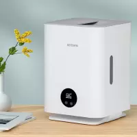 新款智能无雾空气加湿器孕妇婴儿家用静音卧室香薰净化加湿|经典象牙白