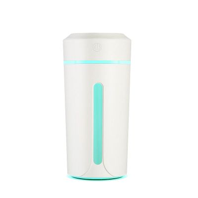 空气加湿器家用卧室空调房香薰精油大雾量静音婴儿迷你学生车载|白色 单机款(加送棉棒1支)