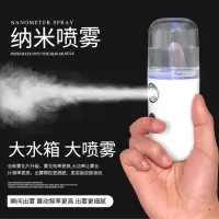 纳米喷雾补水仪便携式脸部保湿面部小型迷你手持usb加湿器充电式|迷你款白色