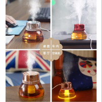 小型加湿器智能家用卧室办公室空调桌面空气净化静音迷你香薰机|g1镜头加色器颜色随机发货