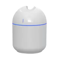 usb迷你加湿器家用办公室车载大雾量学生宿舍空气净化小型香薰机|气质白 加湿器+5棉棒